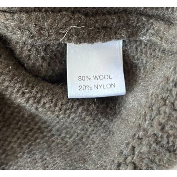 EMOZIONI UOMO Italian Wool Blend Men’s Size XL Block Multicolored Round Neck - Picture 7 of 9